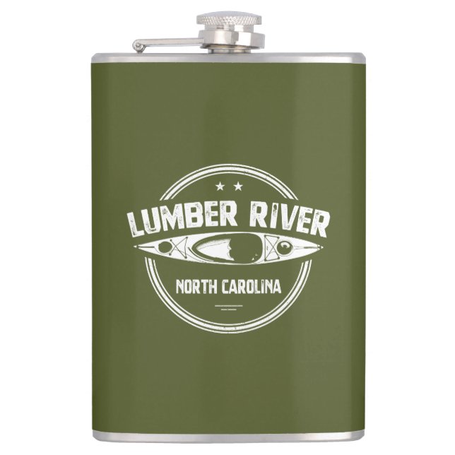 Petaca Río Lumber, Carolina del Norte (Anverso)