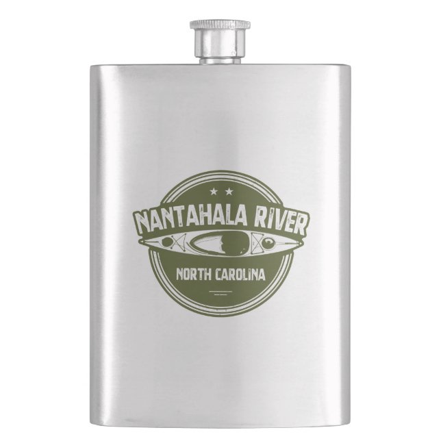 Petaca Río Nantahala, Carolina del Norte (Anverso)