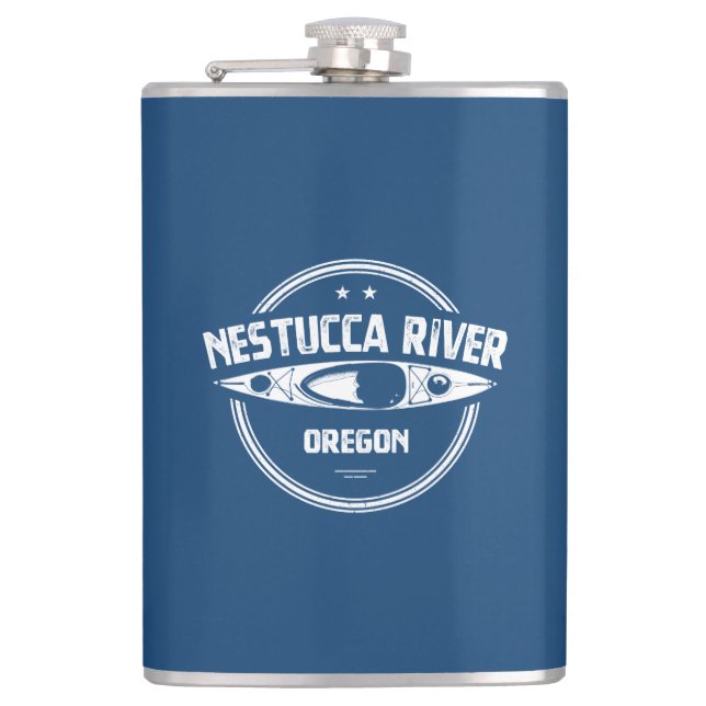Petaca Río Nestucca Oregon Kayaking (Anverso)