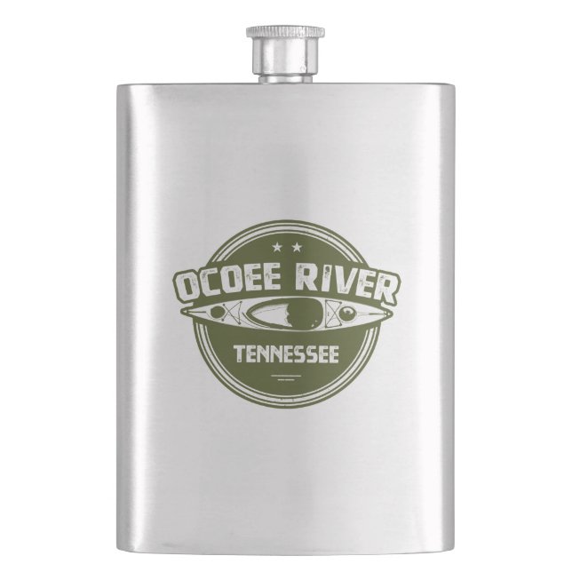 Petaca Río Ocoee, Tennessee (Anverso)