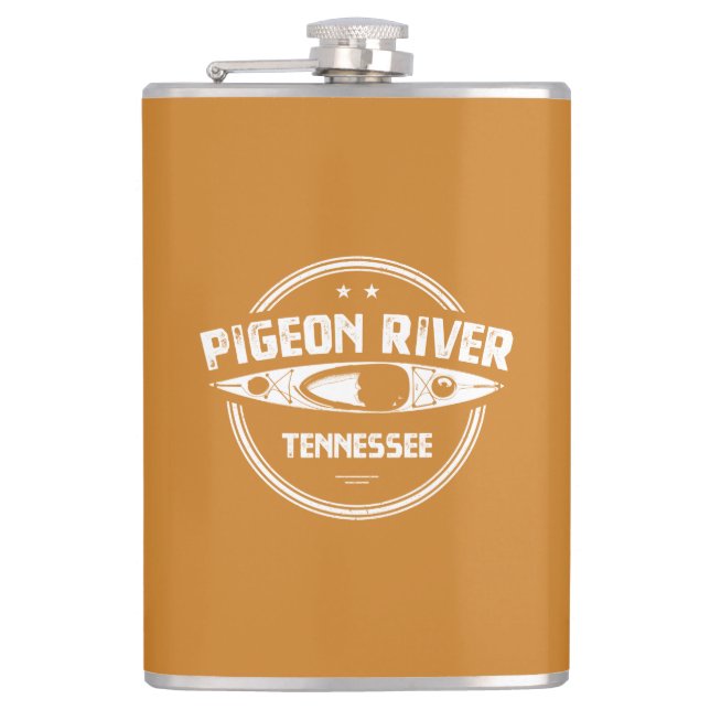 Petaca Río Pigeon, Tennessee (Anverso)