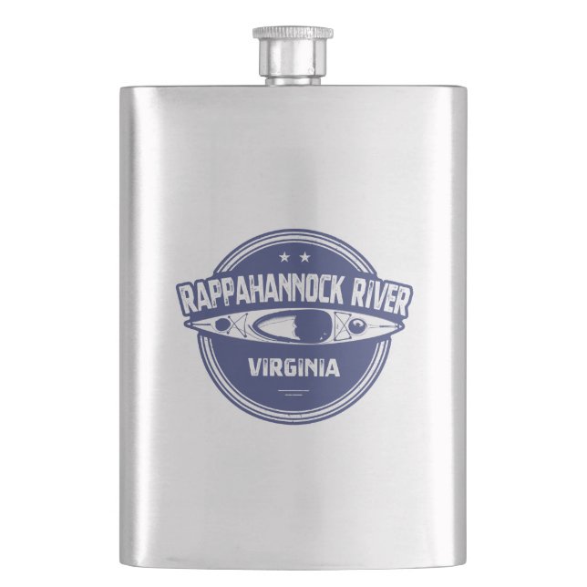 Petaca Río Rappahannock, Virginia (Anverso)