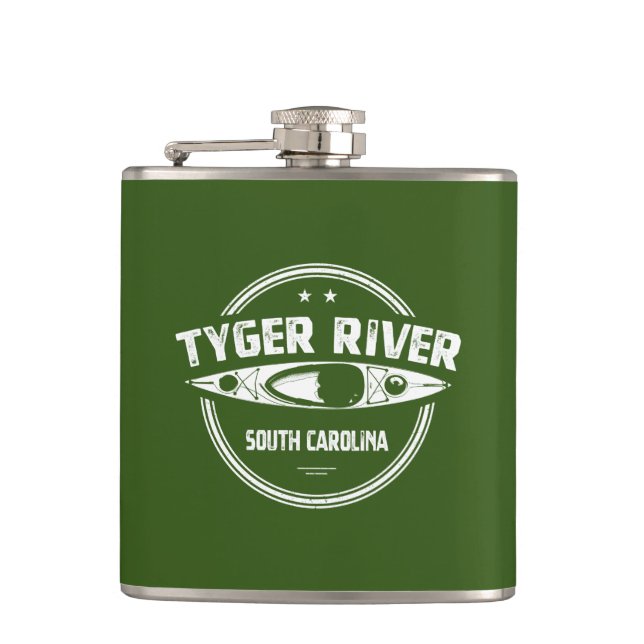 Petaca Río Tyger, Carolina del Sur (Anverso)
