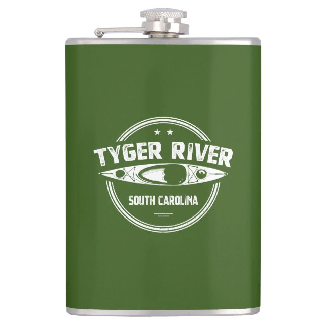 Petaca Río Tyger, Carolina del Sur (Anverso)