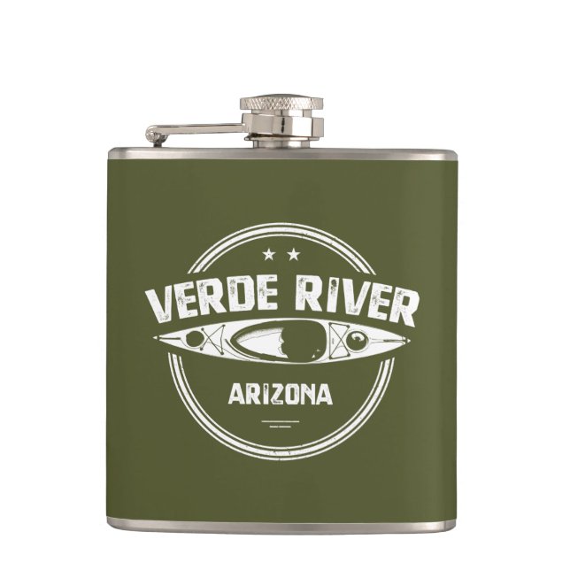 Petaca Río Verde Arizona Kayak (Anverso)