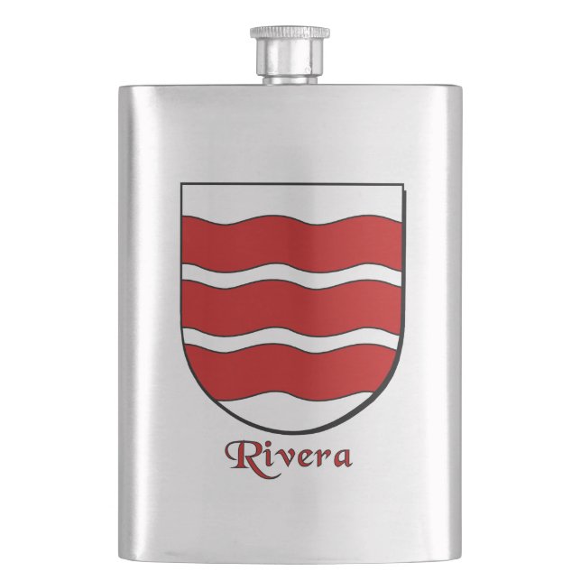 Petaca Rivera Heraldic Shield (Anverso)
