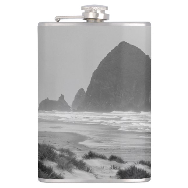 Petaca Roca del Haystack en la playa del cañón (Anverso)