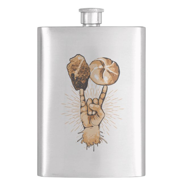 Petaca Rock and Roll Flask (Anverso)