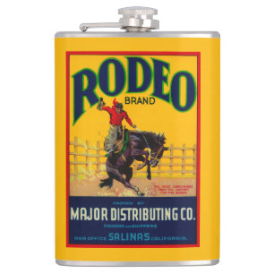 Petaca Rodeo LabelSalinas vegetal, CA