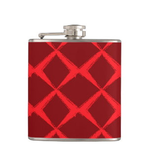Petaca Rojo, fresco, moderno, urbano, x pincel de forma t