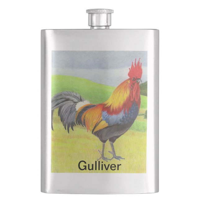 Petaca Rooster (Anverso)