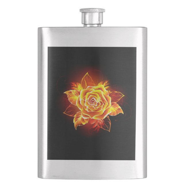 Petaca Rosa de Fuego Florido (Anverso)