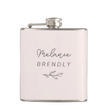 Rosa Minimalista Botánico elegante moderno