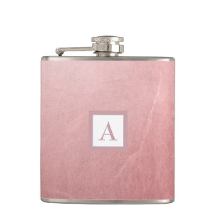 Petaca Rosa Oro Rosa Minimalista Glamour Chic