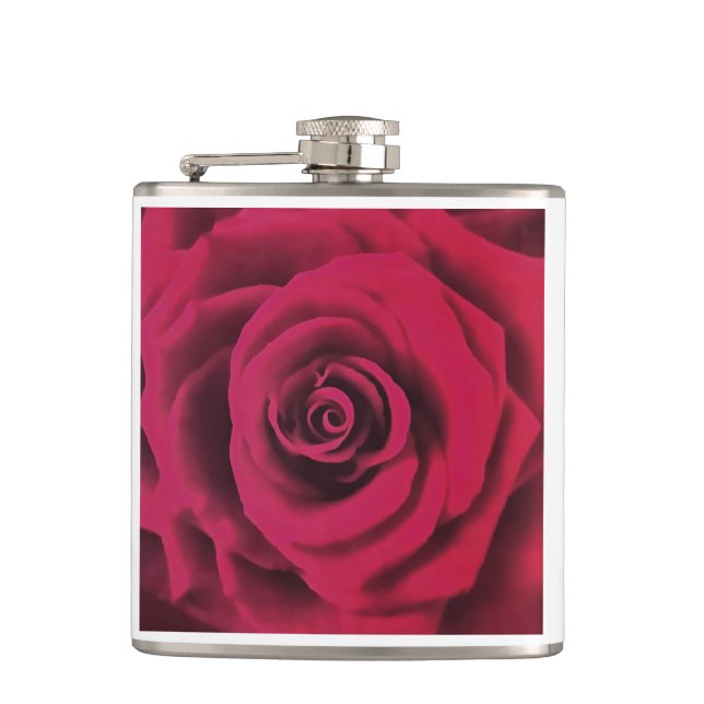 Petaca Rosa Roja grande (Anverso)