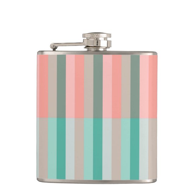 Petaca Rosa Suave  Melocotón Ámbar Yucca y Arbor Verde Tr (Anverso)