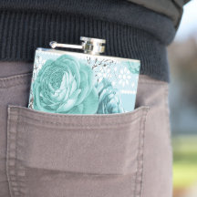 Rosas azules con encaje