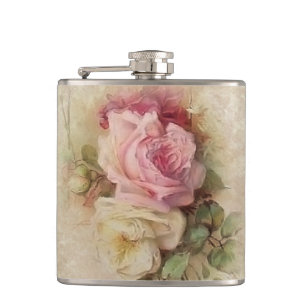 Petaca Rosas del vintage