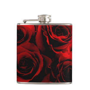 Petaca Rosas rojo oscuro para usted