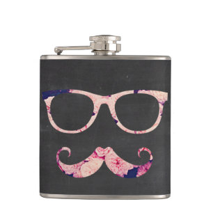 Petaca Rosas y bigote