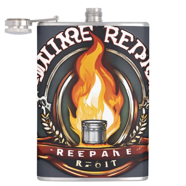 Petaca #rosegoldvinylflaskVinylWrappedFlask (Abierto)