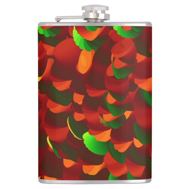 Petaca  Rosenblätter abstrakt (Anverso)