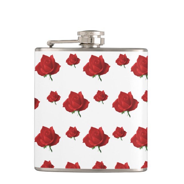 Petaca Roses rojos (Anverso)