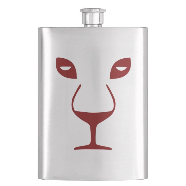 PETACA ROSTRO DE VINO (Anverso)