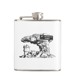 Petaca Rótulo de la Cumbre de Washington