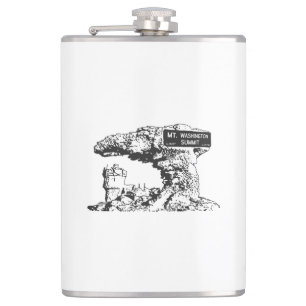 Petaca Rótulo de la Cumbre de Washington