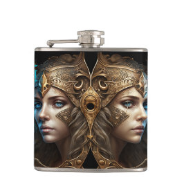 Petaca Rótulo Gemini Zodiac