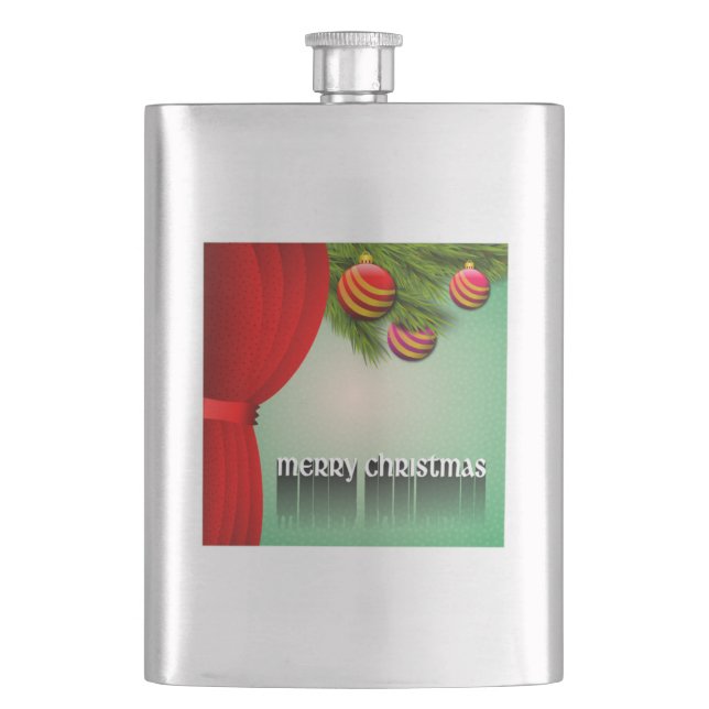 Petaca Rótulo "MERRY NAVIDAD" (Anverso)
