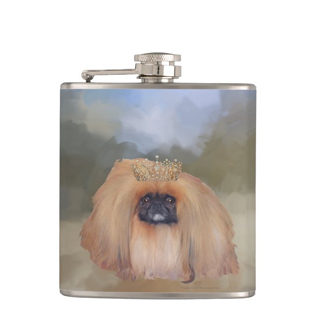 Petaca Royal Pekingese (Anverso)