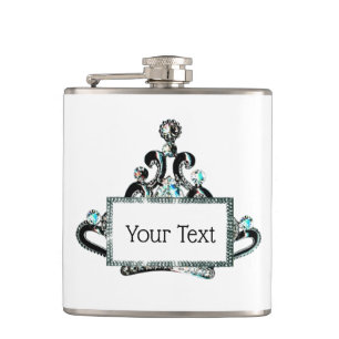 Petaca "Royal Tiara" personalizada