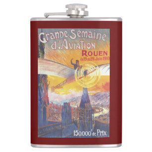 Petaca Ruán, Francia - piloto y avión