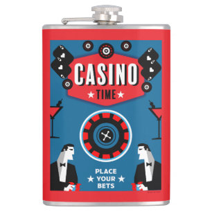 Petaca Ruleta de póquer de juegos de casino