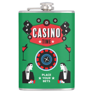 Petaca Ruleta de póquer de juegos de casino