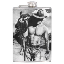 Rustic Western Cowboy Guay Masculine Art Moderno