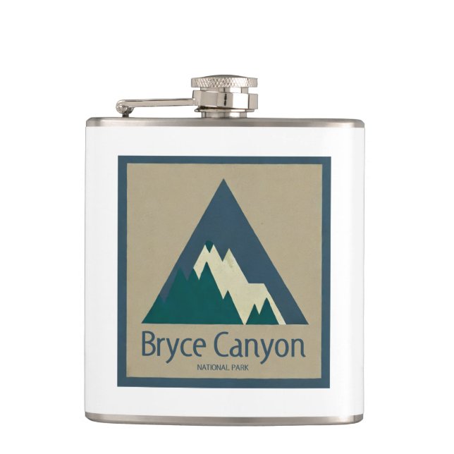 Petaca Rústica del Parque Nacional del Cañón de Bryce (Anverso)