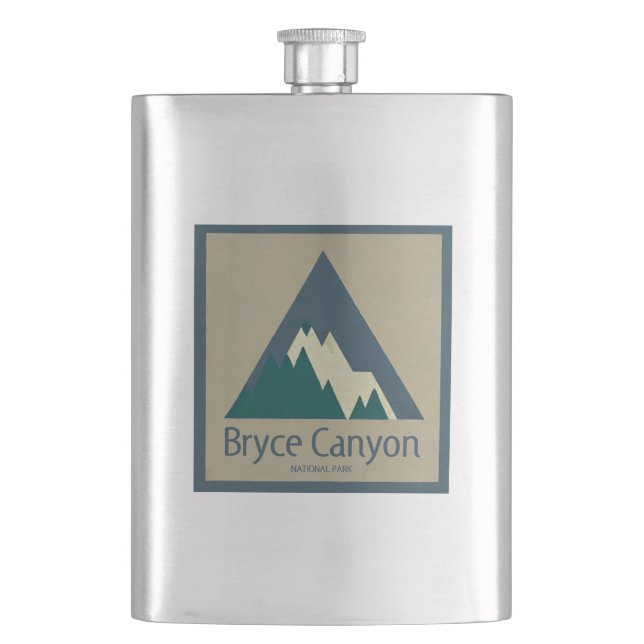 Petaca Rústica del Parque Nacional del Cañón de Bryce (Anverso)