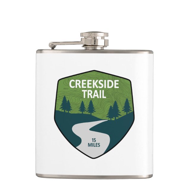 Petaca Ruta de Creekside (Anverso)