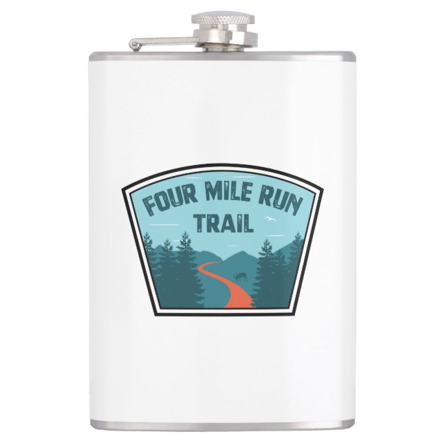 Petaca Ruta de cuatro millas (Anverso)