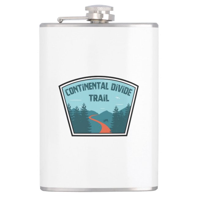 Petaca Ruta de la división continental (Anverso)