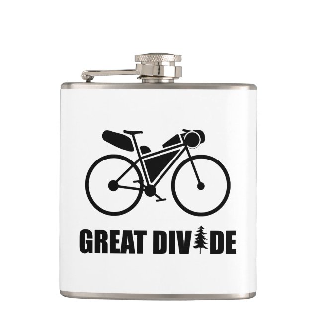 Petaca Ruta de la Gran División de Bikepacking (Anverso)