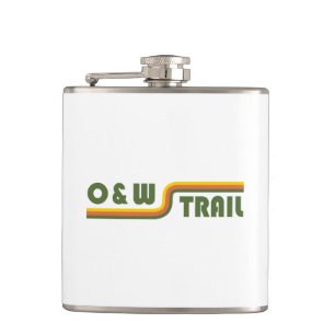 Petaca Ruta de tren de O&W