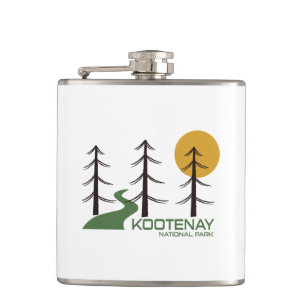 Petaca Ruta del Parque Nacional de Kootenay
