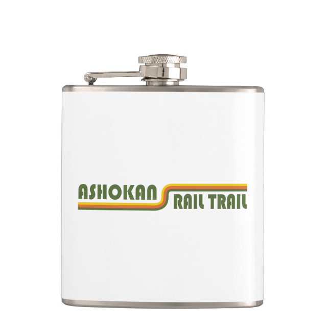 Petaca Ruta del tren de Ashokan Nueva York (Anverso)