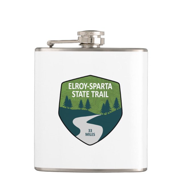 Petaca Ruta Estatal de Elroy-Sparta (Anverso)