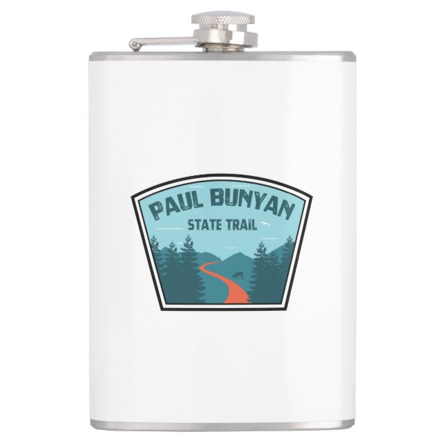 Petaca Ruta Estatal Paul Bunyan (Anverso)