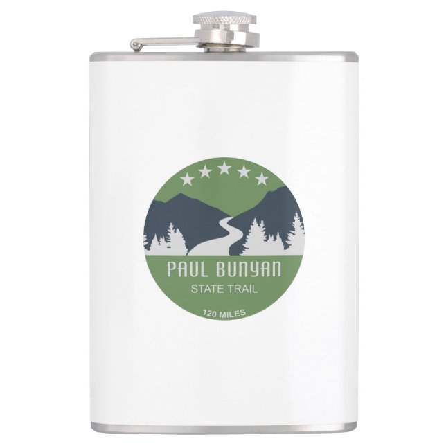 Petaca Ruta Estatal Paul Bunyan (Anverso)